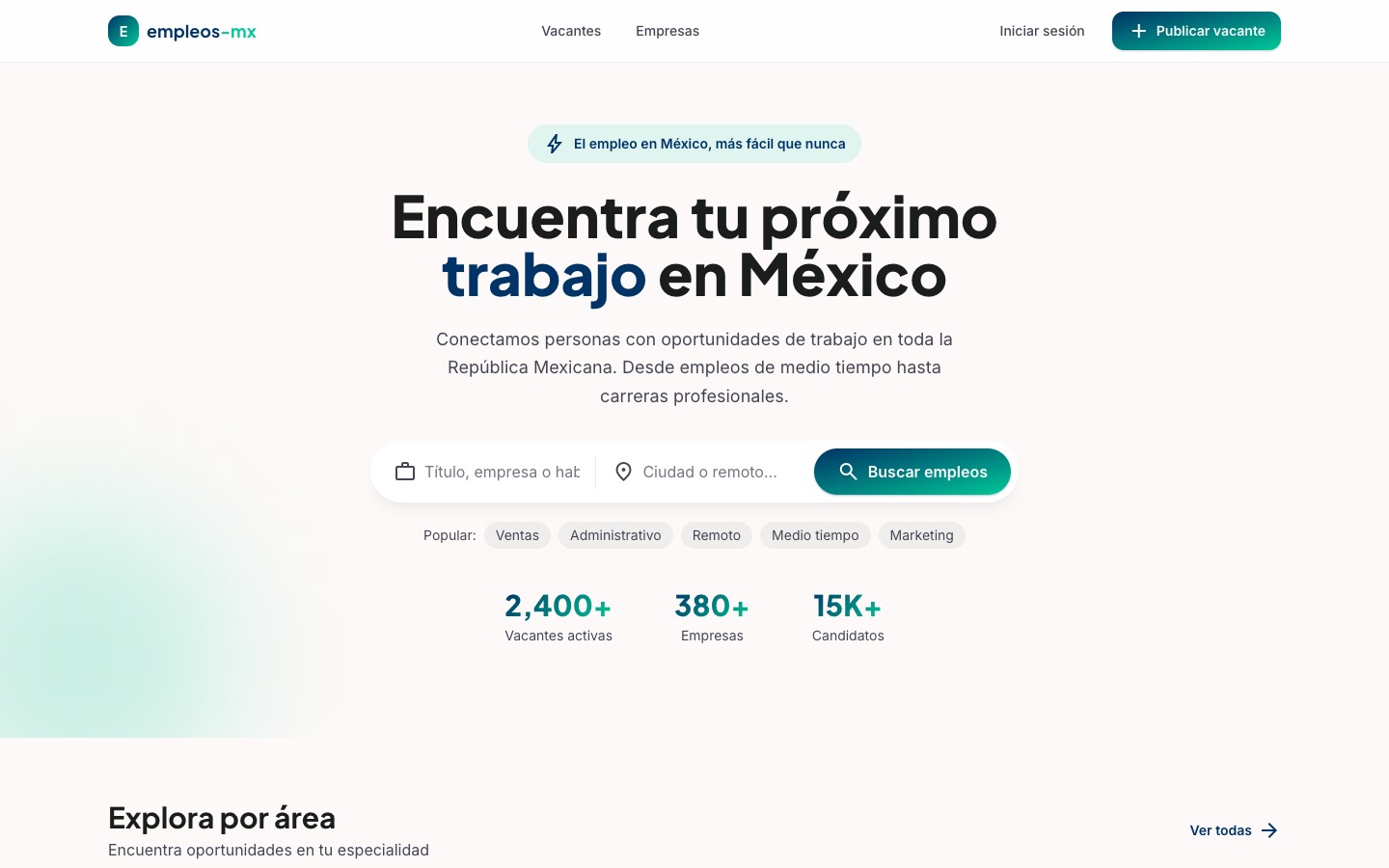 empleos-mx.com — Plataforma de empleo
