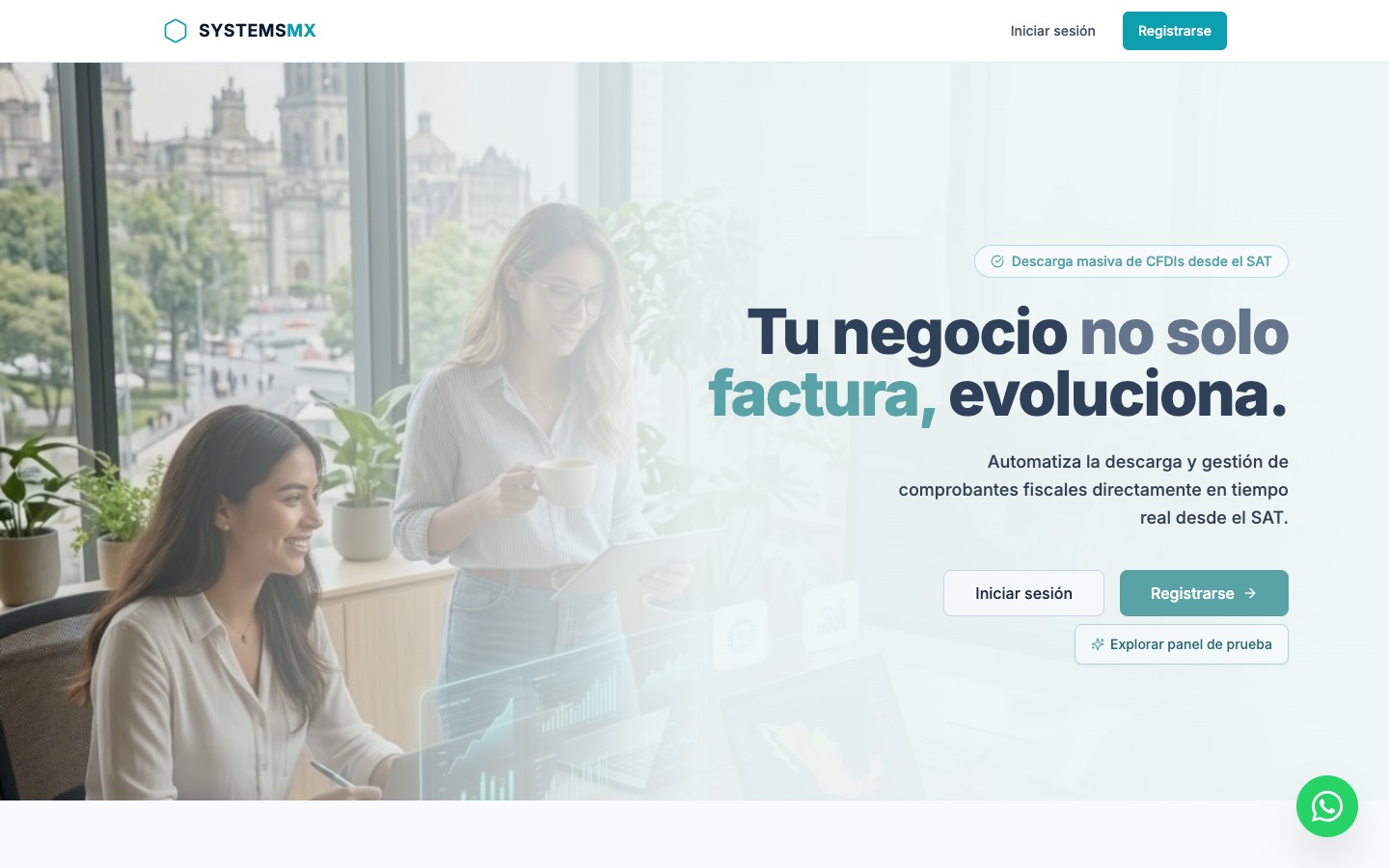 systemsmx.com — Sistema corporativo